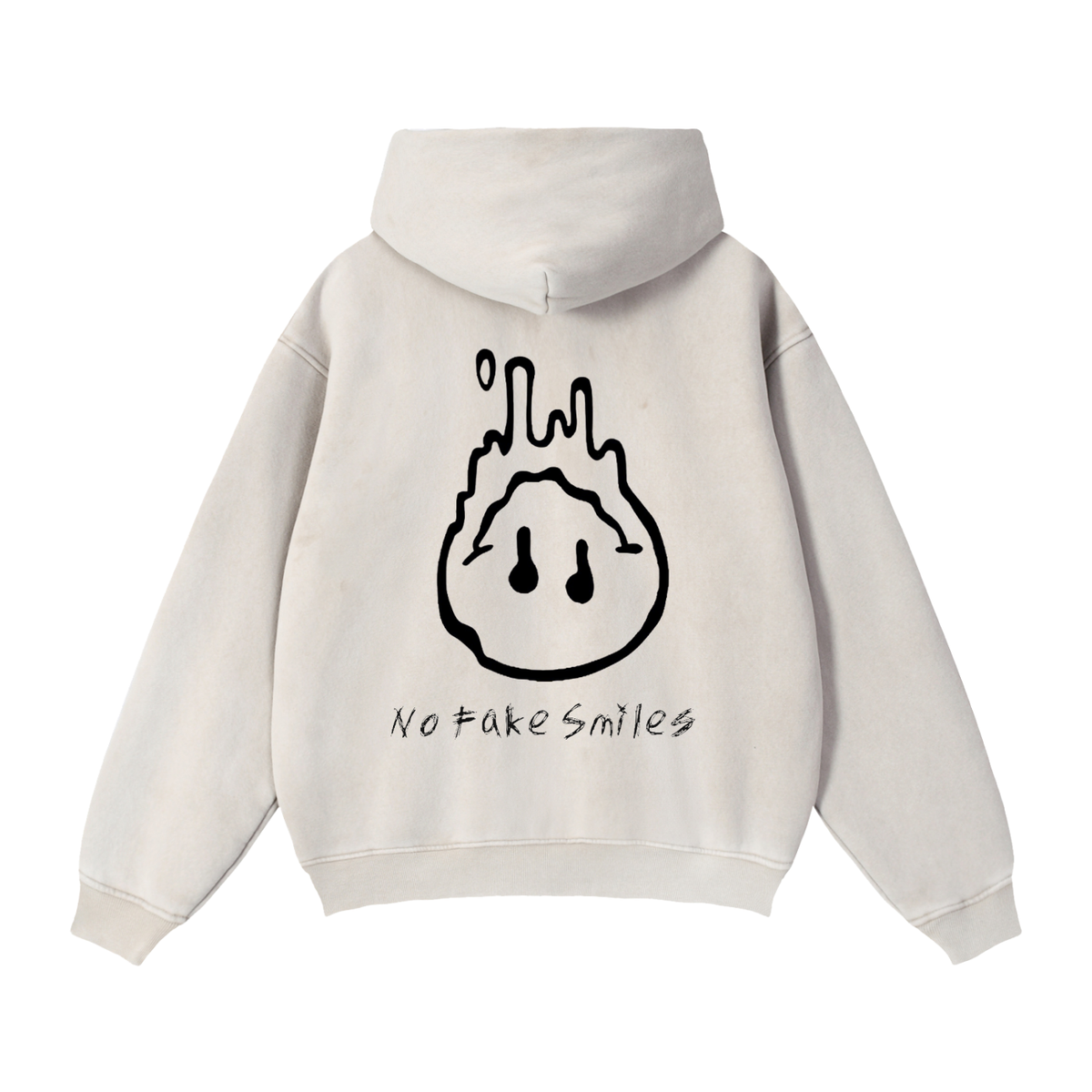 Zip-Through Boxy Fleece Hoodie