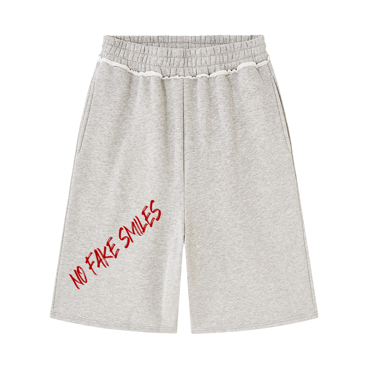 Raw Edge Fleece "Calm"Shorts