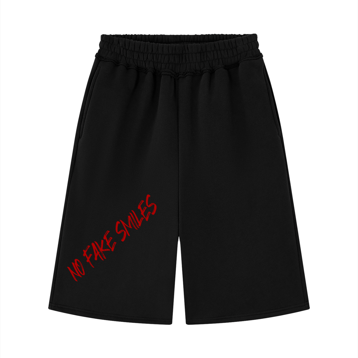 Raw Edge Fleece "Calm"Shorts