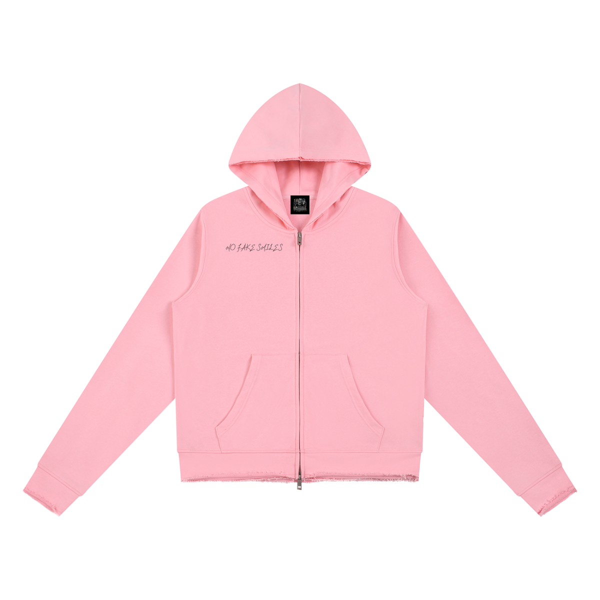 Women’s Raw Edge Full Zip Hoodie