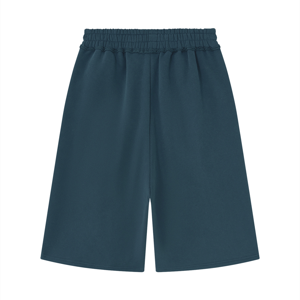 Raw Edge Fleece"Droopy" Shorts
