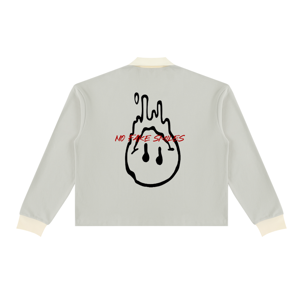 Unisex Color Block Long Sleeve"Droopy" Sweatshirt