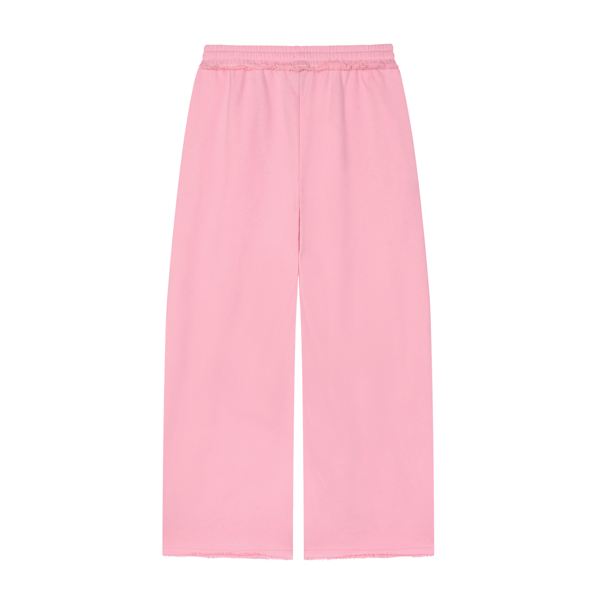 Women’s Wide Leg Raw Edge Sweatpants
