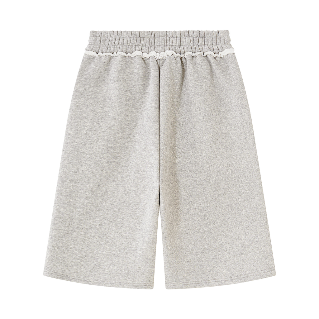 Raw Edge Fleece "Calm"Shorts