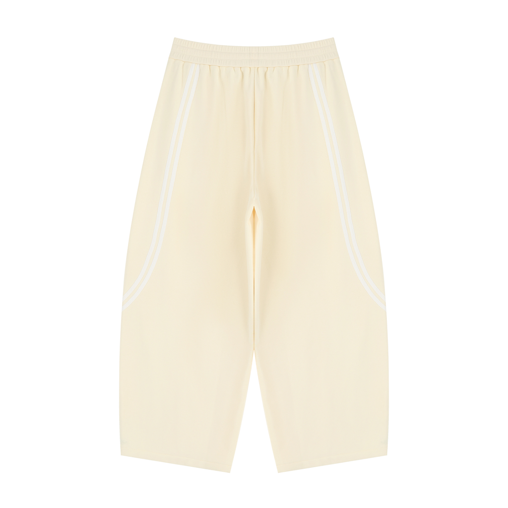 Wide Leg Piping Sweatpants