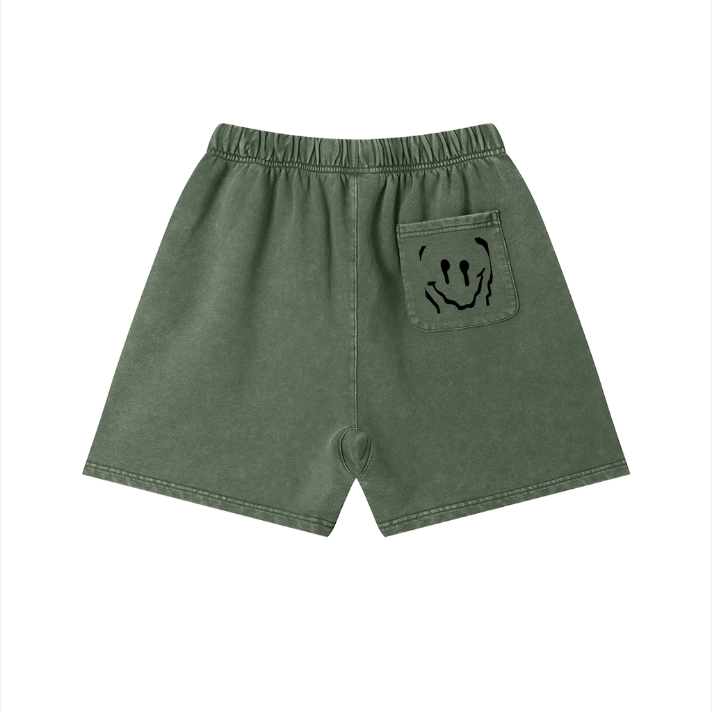 Unisex Vintage Wash Cotton Shorts
