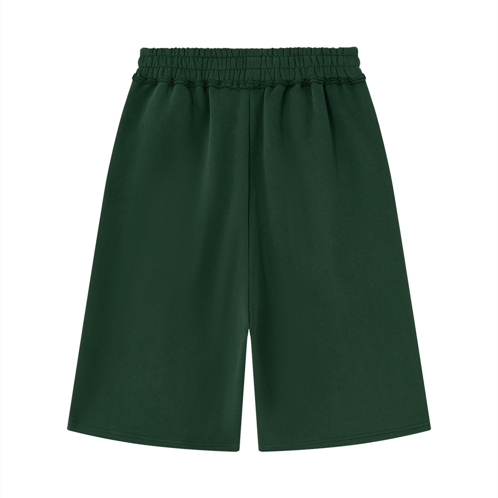 Raw Edge Fleece"Droopy" Shorts