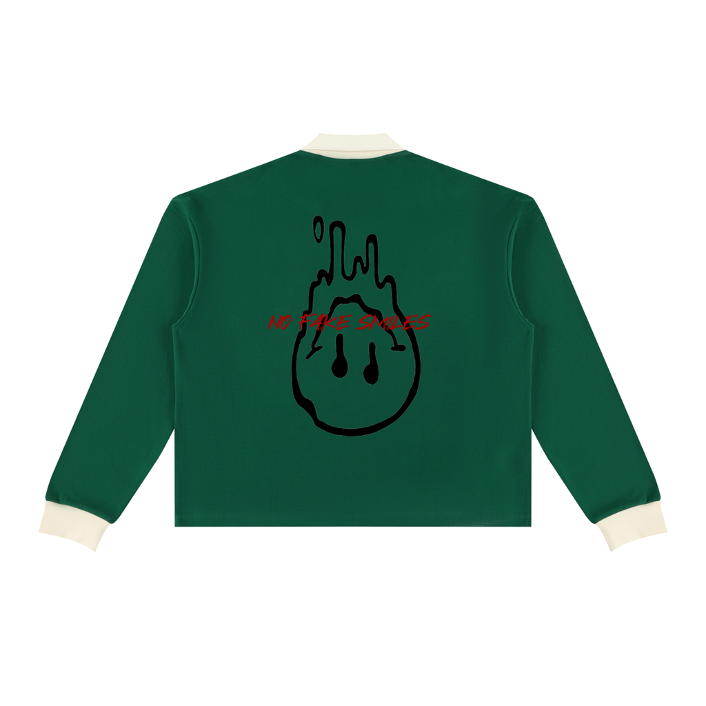 Unisex Color Block Long Sleeve"Droopy" Sweatshirt