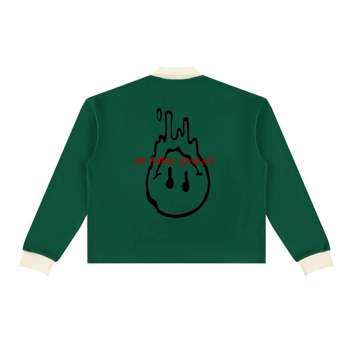 Unisex Color Block Long Sleeve"Droopy" Sweatshirt