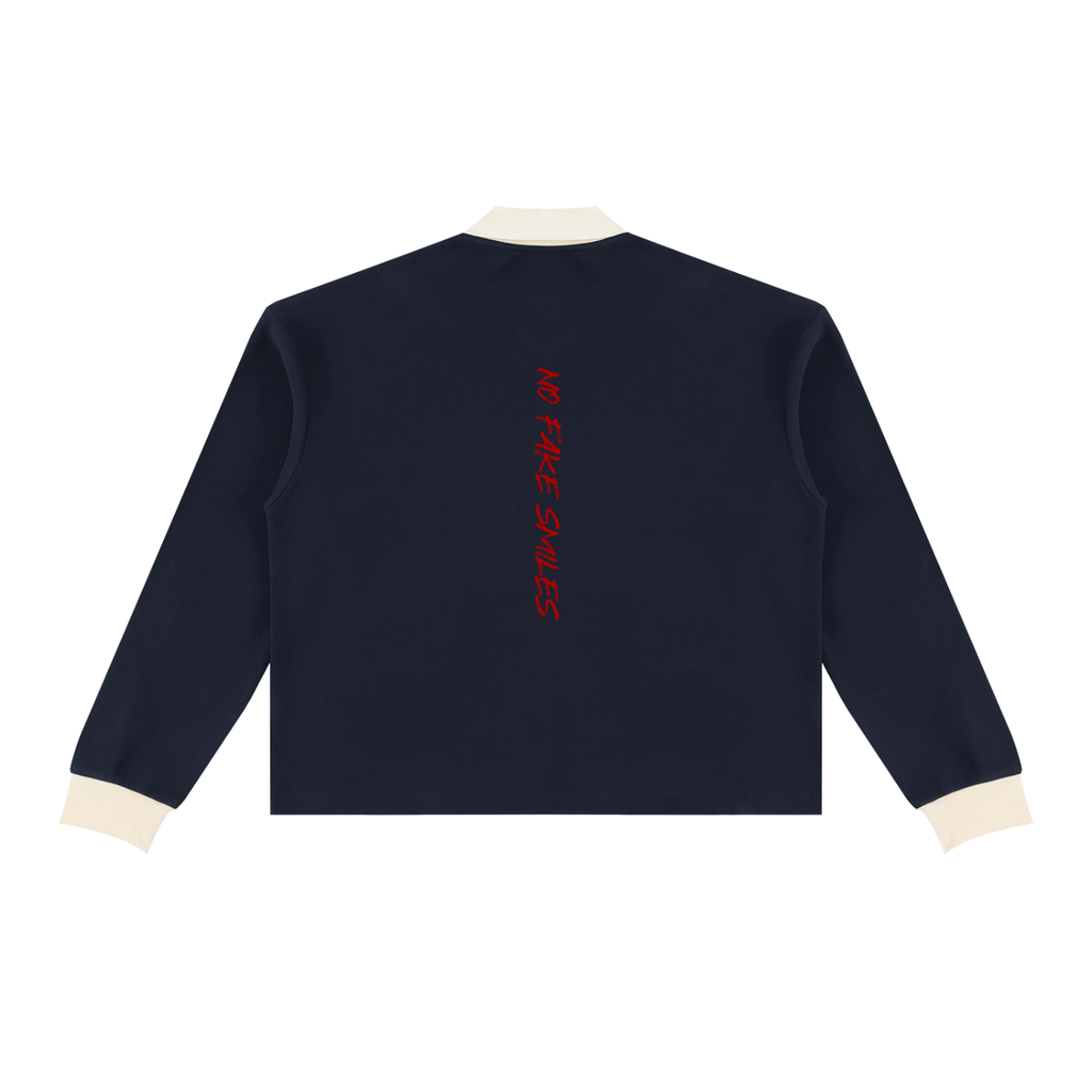 Unisex Color Block Long Sleeve "HIM" Sweatshirt
