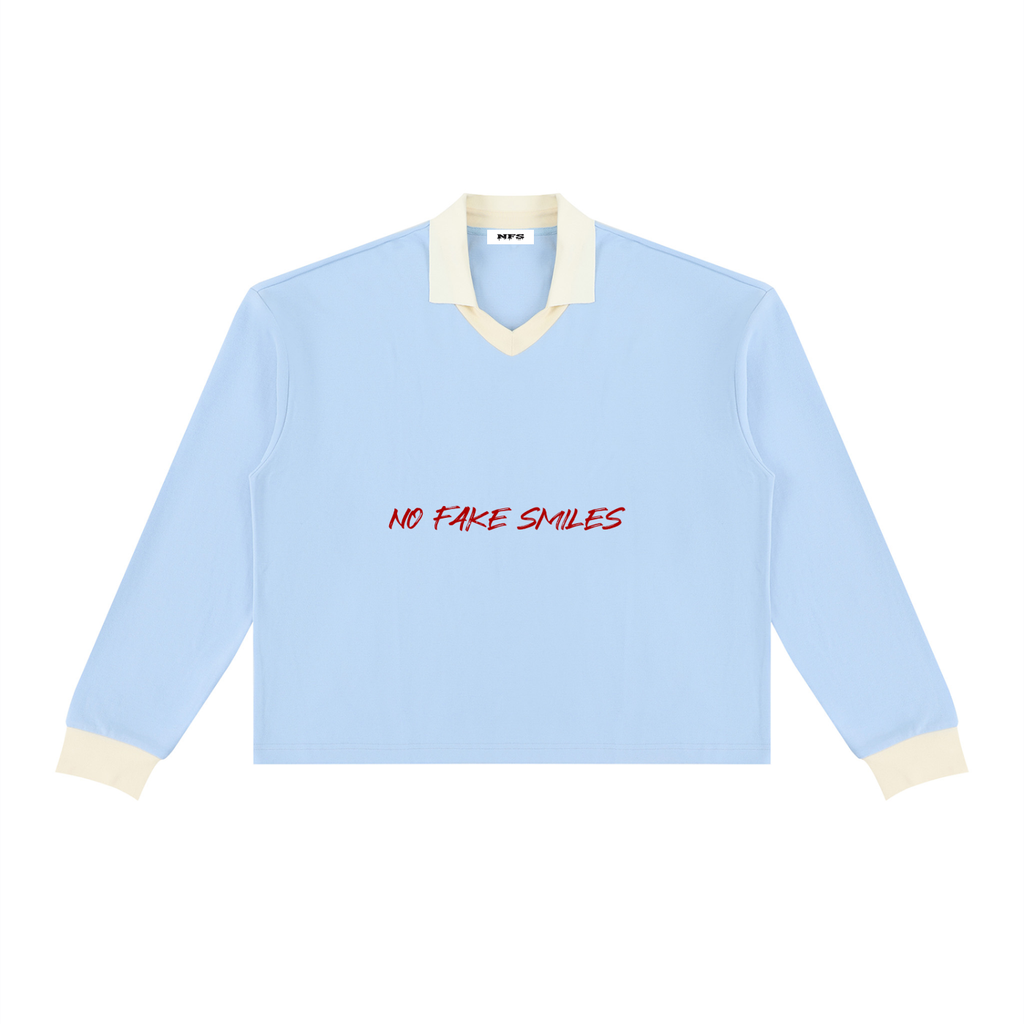 Unisex Color Block Long Sleeve"Droopy" Sweatshirt
