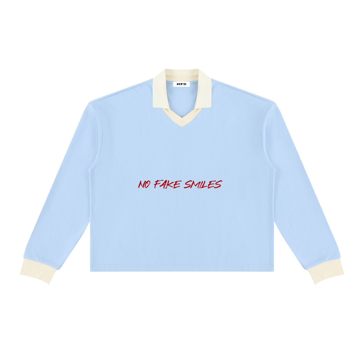Unisex Color Block Long Sleeve"Droopy" Sweatshirt