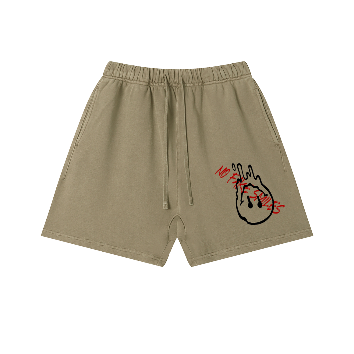Unisex Vintage Wash Cotton Shorts