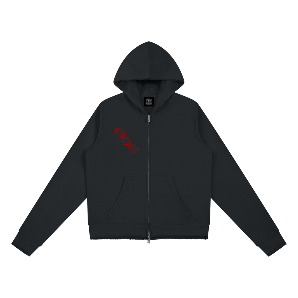 Women’s Raw Edge Full Zip Hoodie
