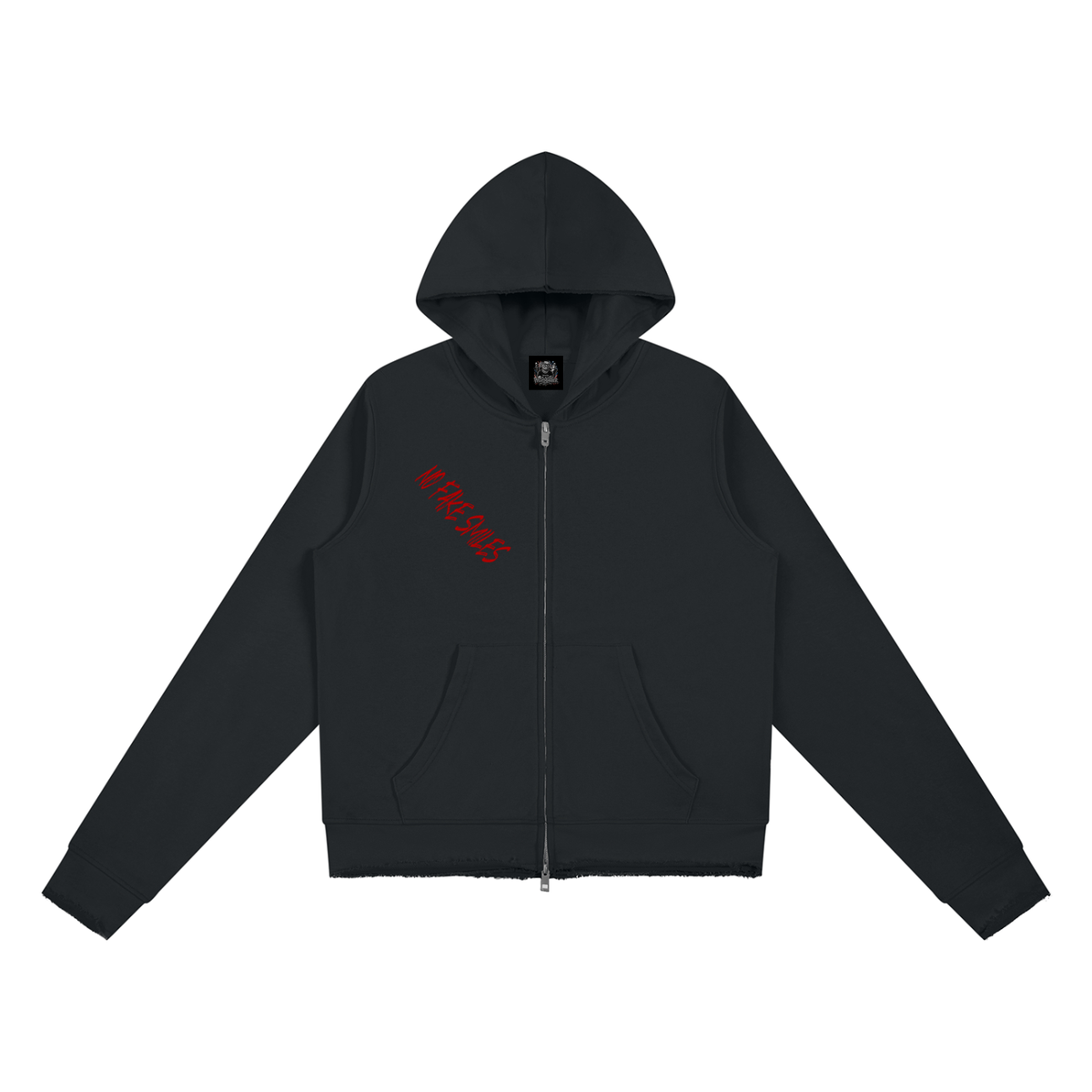 Women’s Raw Edge Full Zip Hoodie
