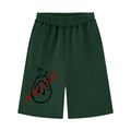 Raw Edge Fleece"Droopy" Shorts