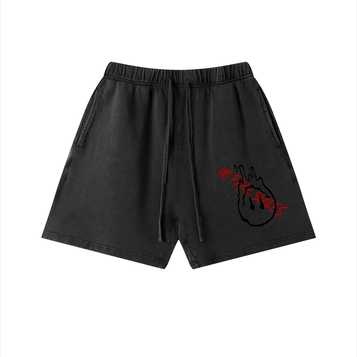 Unisex Vintage Wash Cotton Shorts