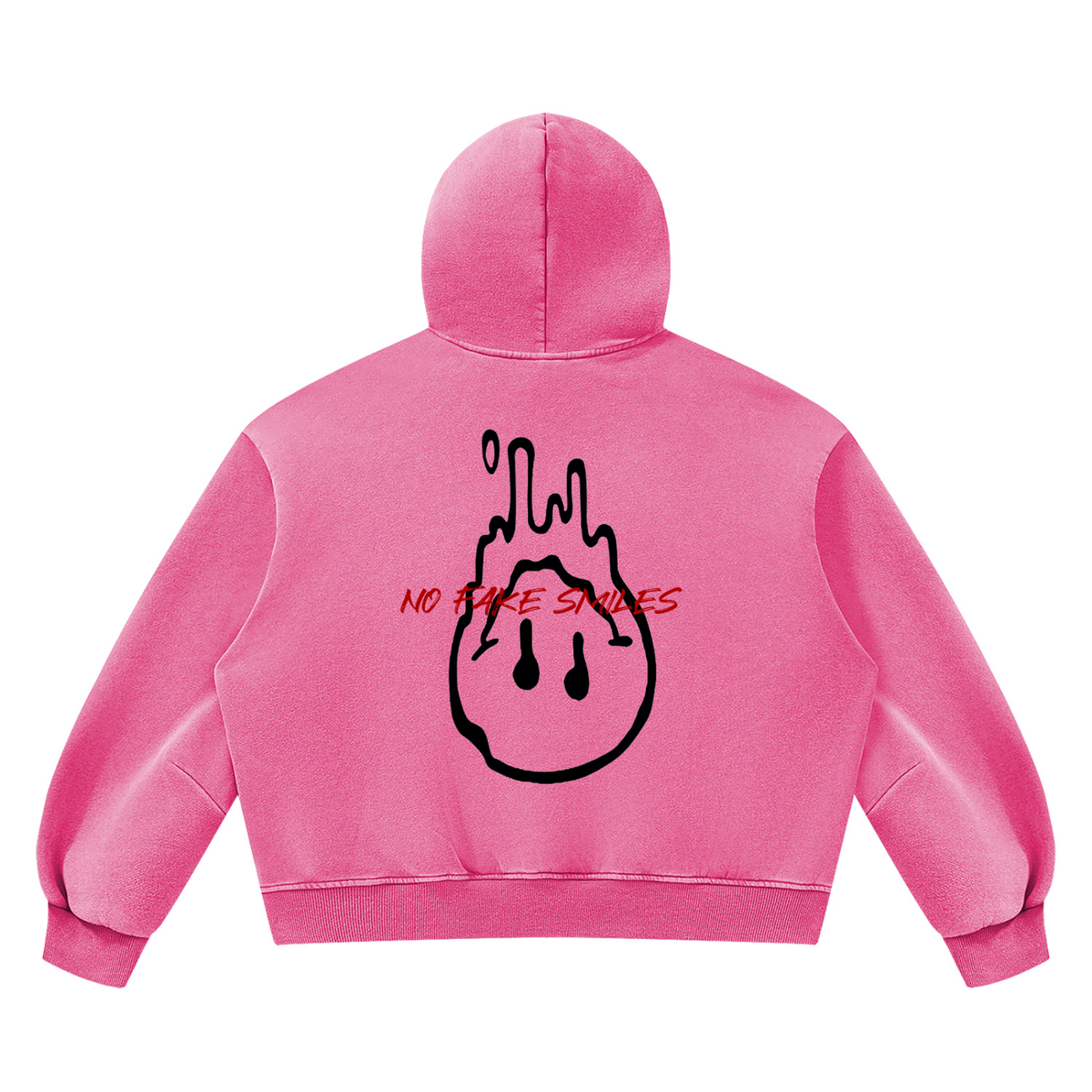 Vintage Wash Boxy "Droopy" Fleece Hoodie
