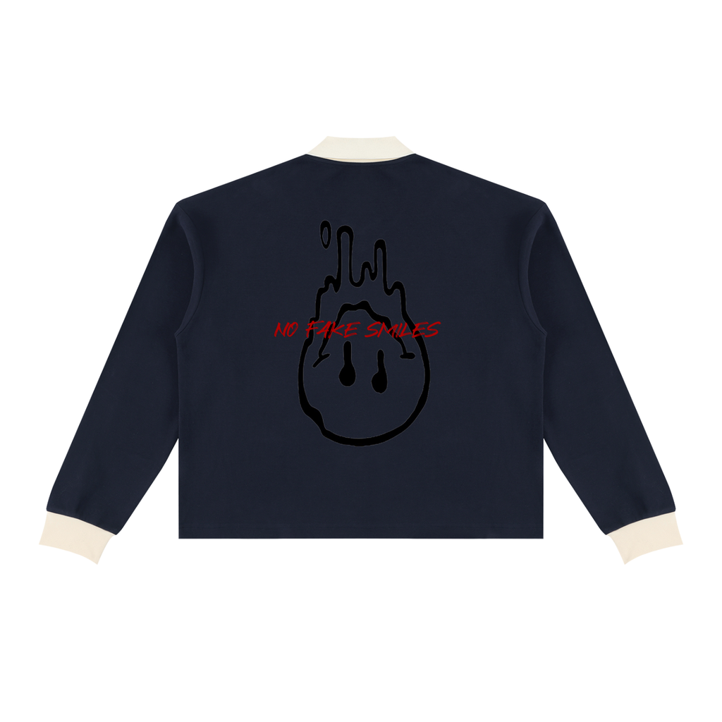 Unisex Color Block Long Sleeve"Droopy" Sweatshirt