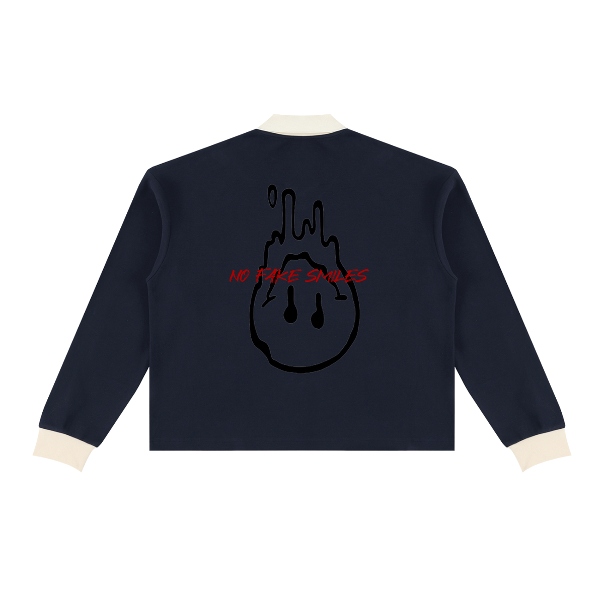 Unisex Color Block Long Sleeve"Droopy" Sweatshirt