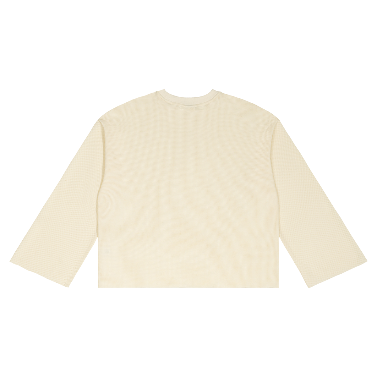 Waffle Raw Edge"Droopy" T-Shirt