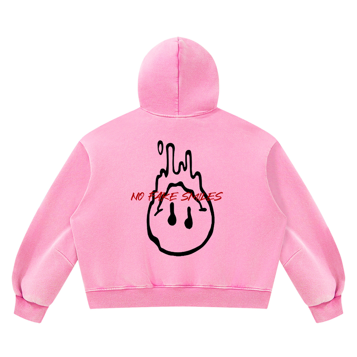 Vintage Wash Boxy "Droopy" Fleece Hoodie