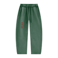 Unisex Vintage Wash Barrel Leg Fleece Sweatpants