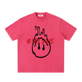 Heavyweight "Droopy" Vintage Washed Frayed T-Shirt