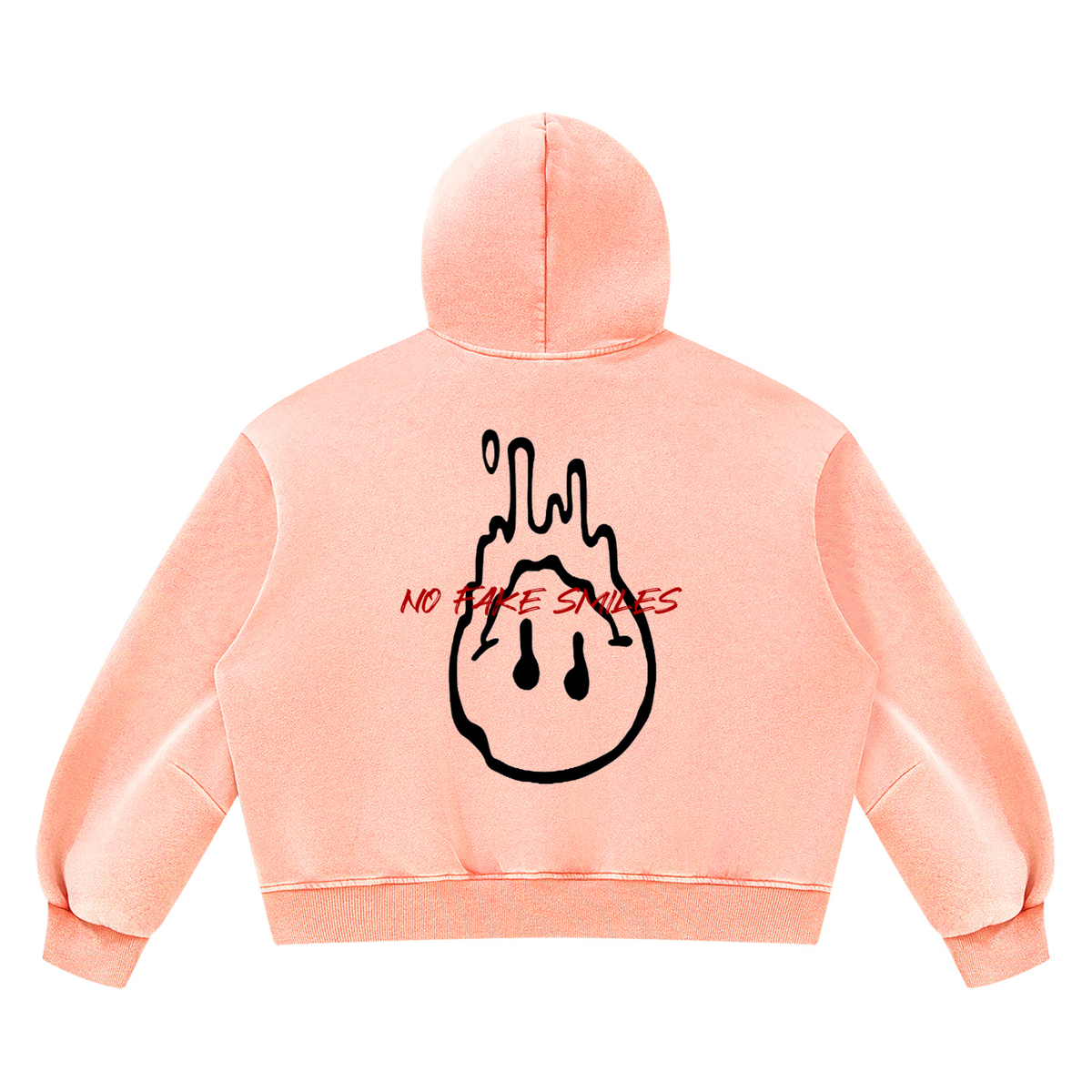 Vintage Wash Boxy "Droopy" Fleece Hoodie