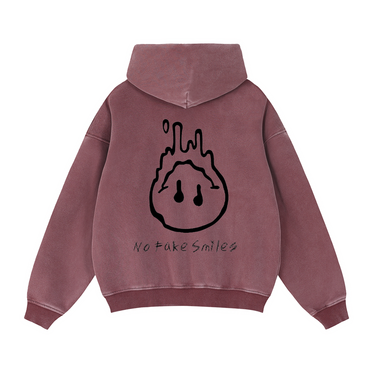 Zip-Through Boxy Fleece Hoodie