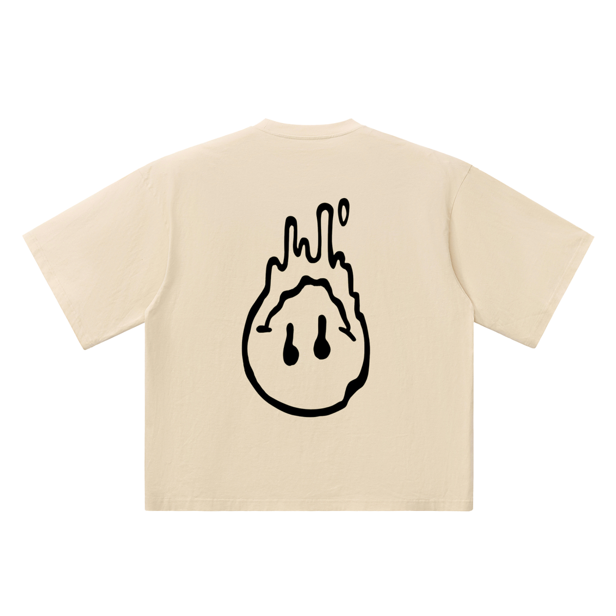 Oversized "EazyPeezie"Drop Shoulder T-Shirt