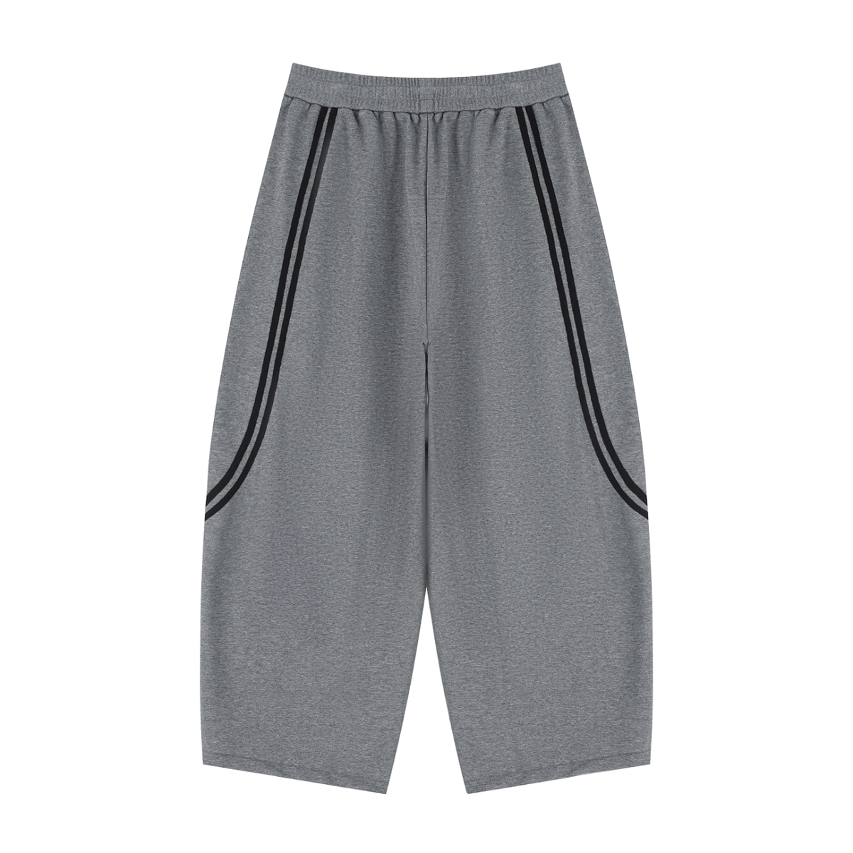 "Droopy" Wide Leg Piping Sweatpants