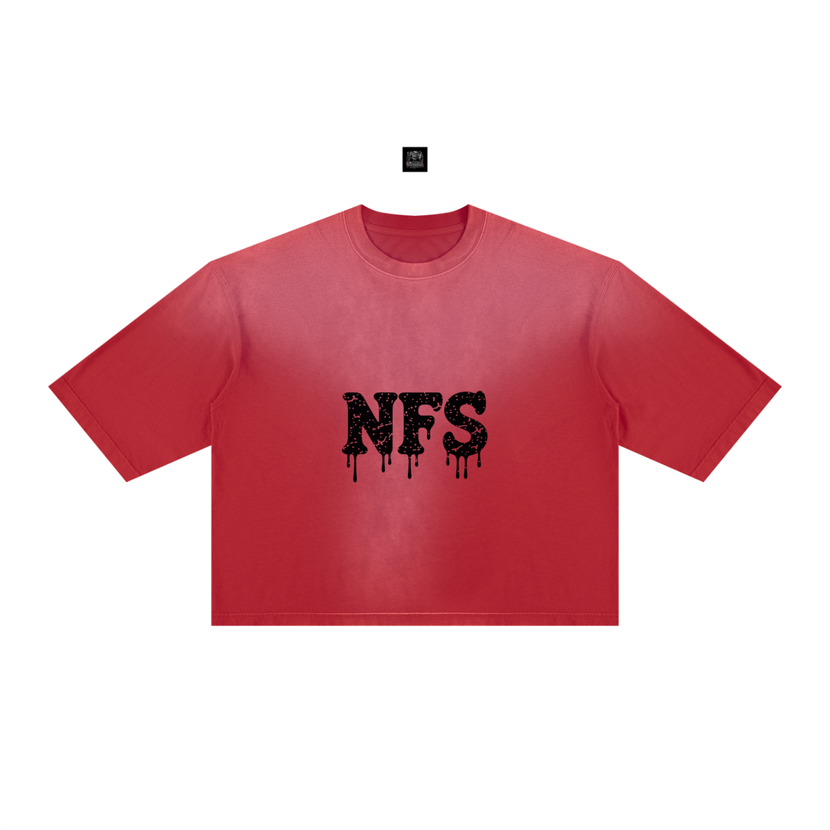 Unisex Vintage Wash Sunfade Boxy "NFS" T-Shirt