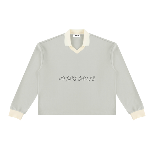 Color Block Long Sleeve "Drippy" Sweatshirt