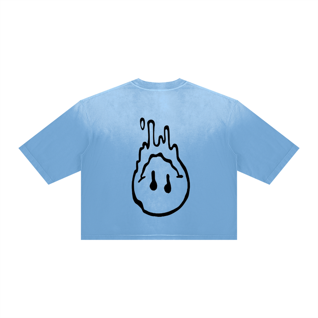 Unisex Vintage Wash Sunfade Boxy "Droopy" T-Shirt