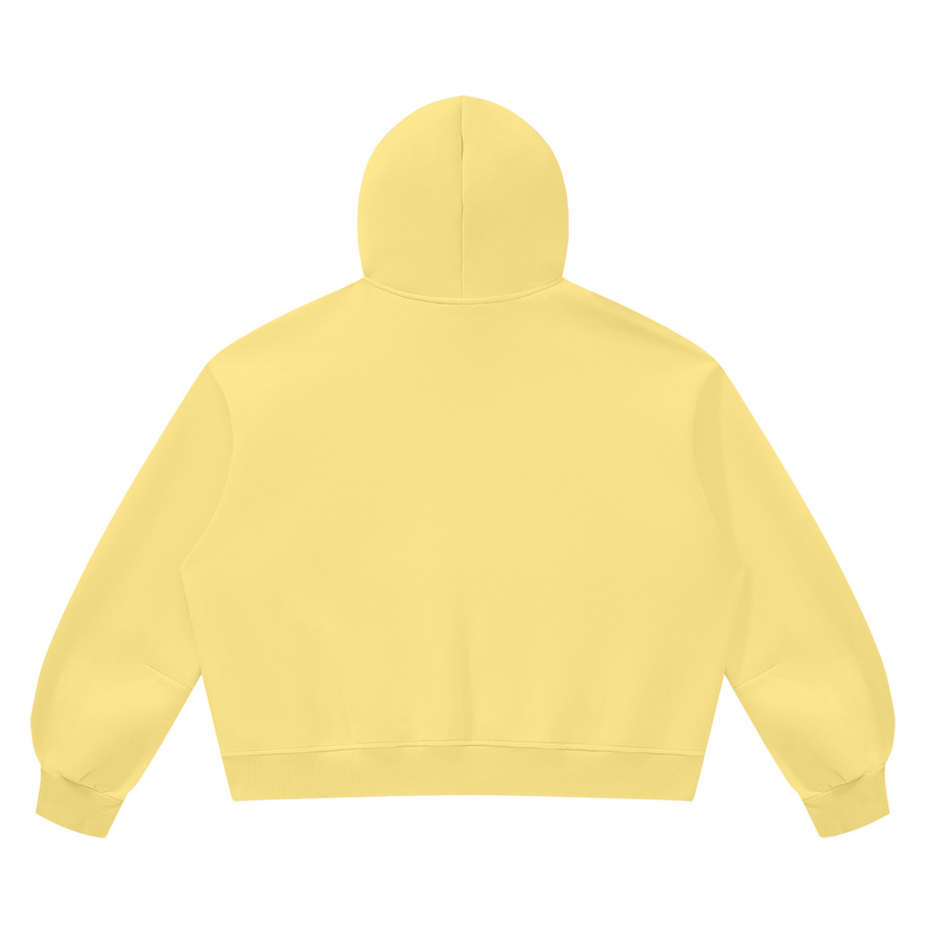 Vintage Wash Boxy Fleece Hoodie