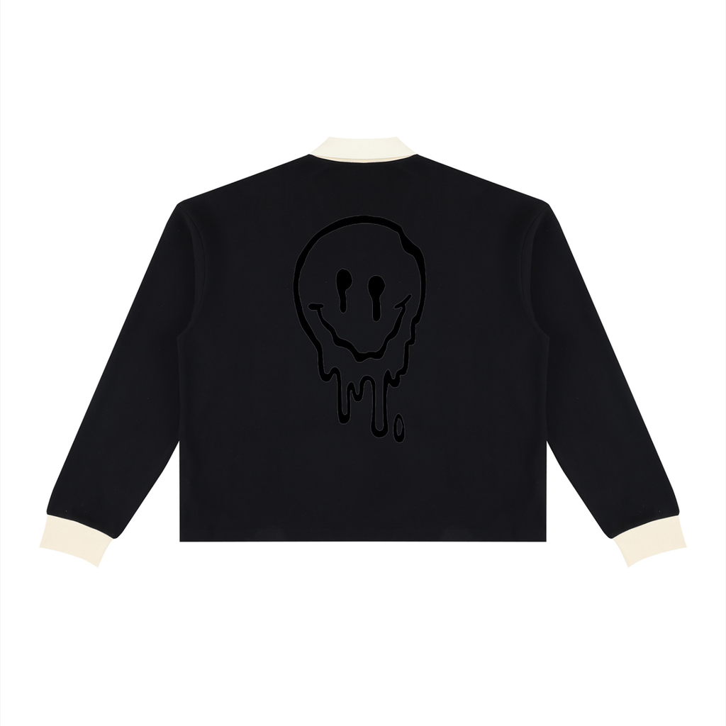 Color Block Long Sleeve"Drippy" Sweatshirt