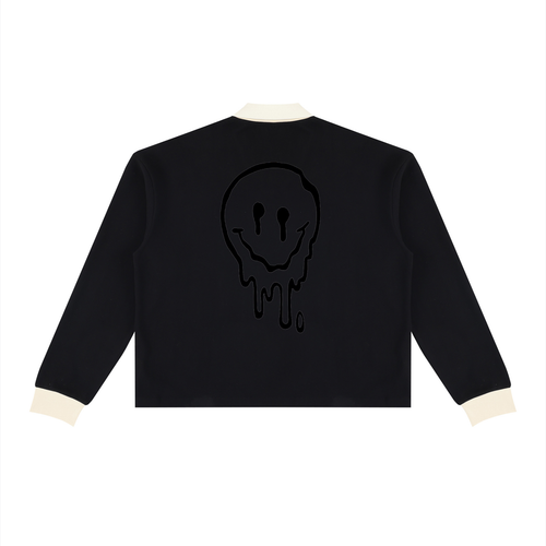Color Block Long Sleeve"Drippy" Sweatshirt