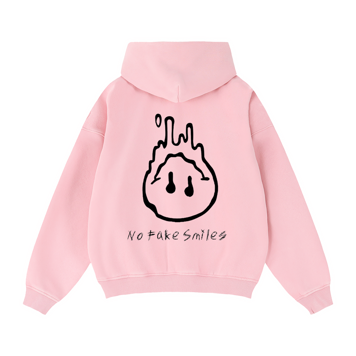 Zip-Through Boxy Fleece Hoodie