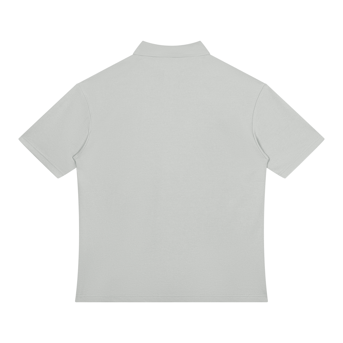 Unisex Color Block Quarter-Zip"Plain Jane" Polo Shirt