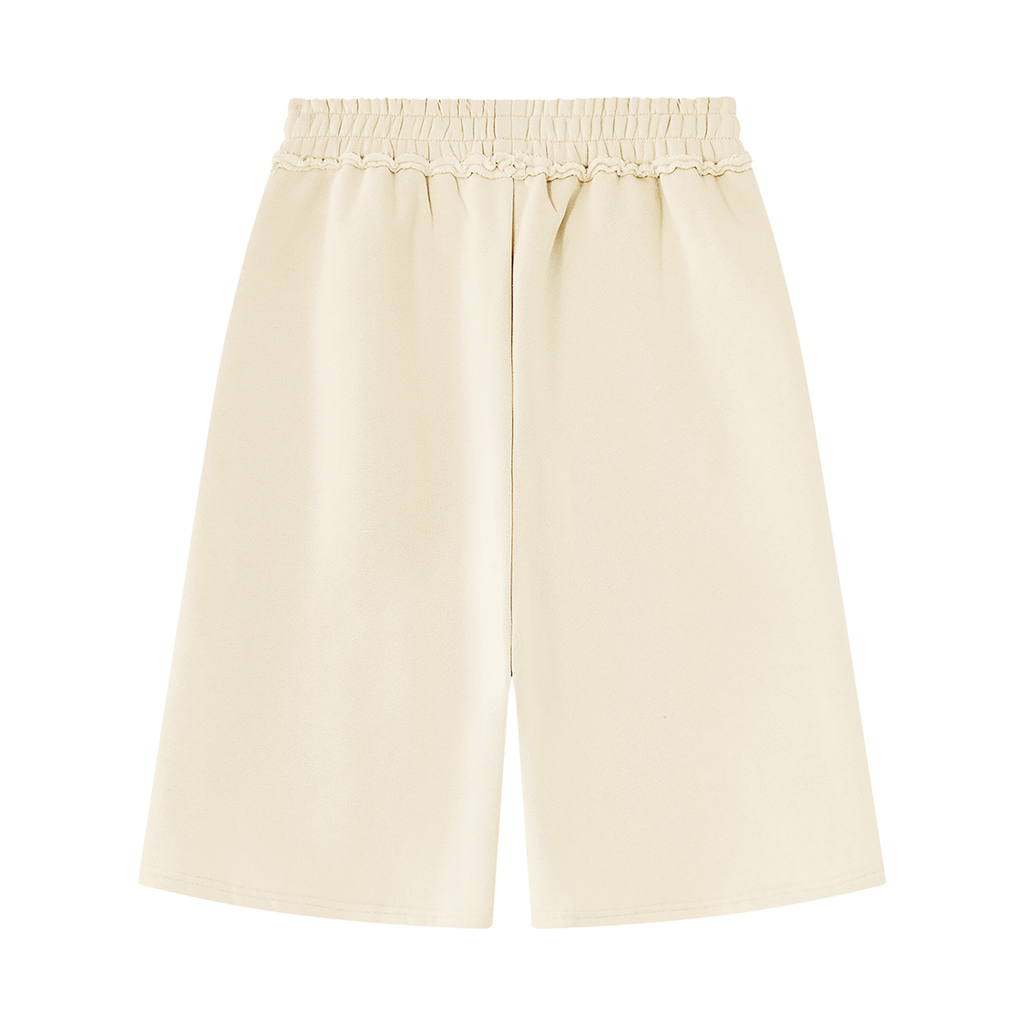 Raw Edge Fleece"Droopy" Shorts