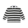 Color Block"Droopy" Stripe Polo