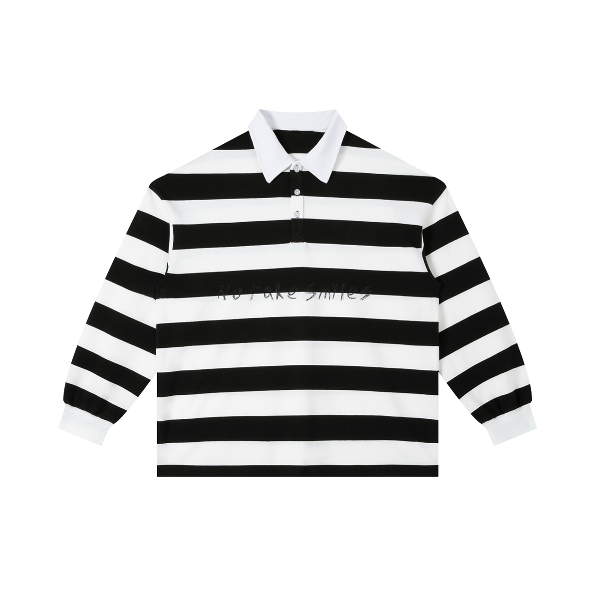Color Block"Droopy" Stripe Polo