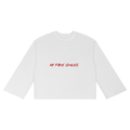 Waffle"ALT LOGO" Raw Edge T-Shirt