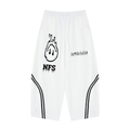 "Droopy" Wide Leg Piping Sweatpants