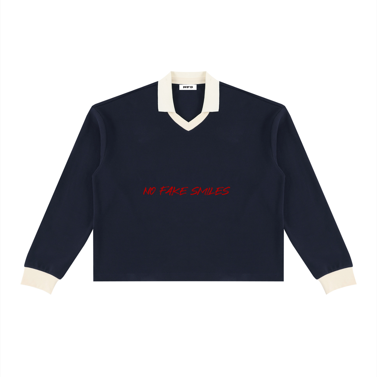Unisex Color Block Long Sleeve"Droopy" Sweatshirt