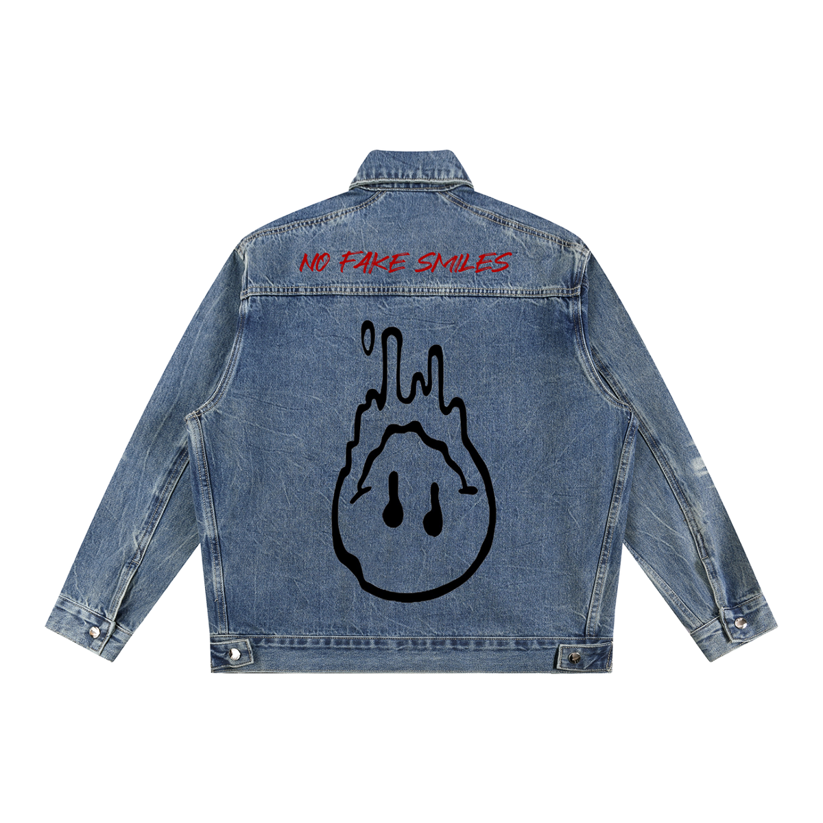Vintage Wash "Droopy" Denim Jacket
