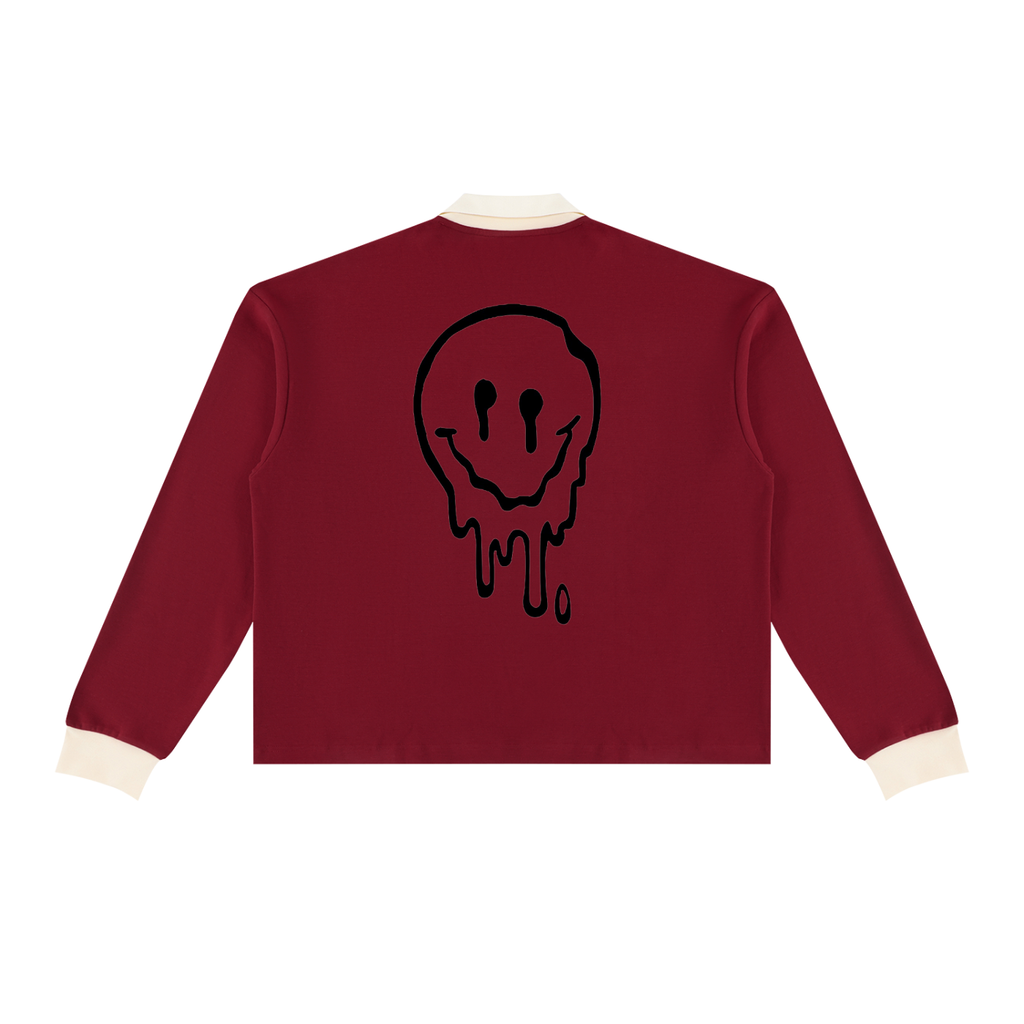 Unisex Color Block Long Sleeve "Drippy" Sweatshirt