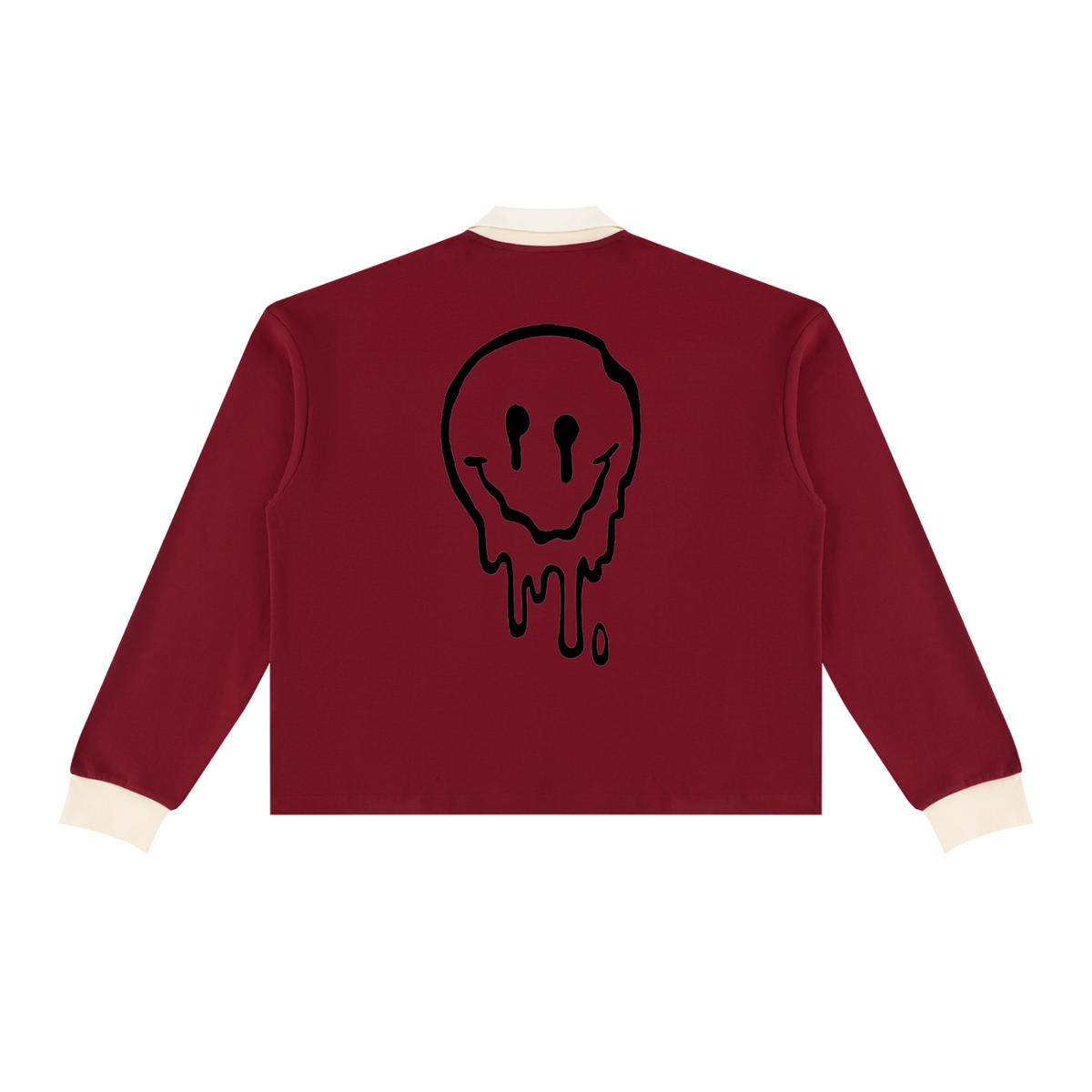 Unisex Color Block Long Sleeve "Drippy" Sweatshirt