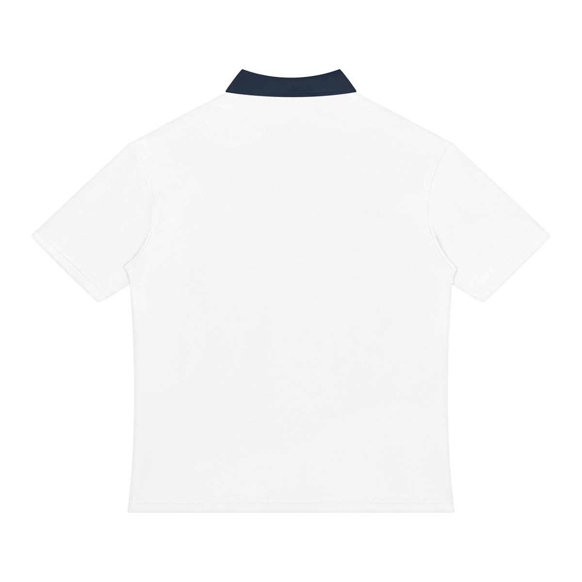 Unisex Color Block Quarter-Zip"Plain Jane" Polo Shirt